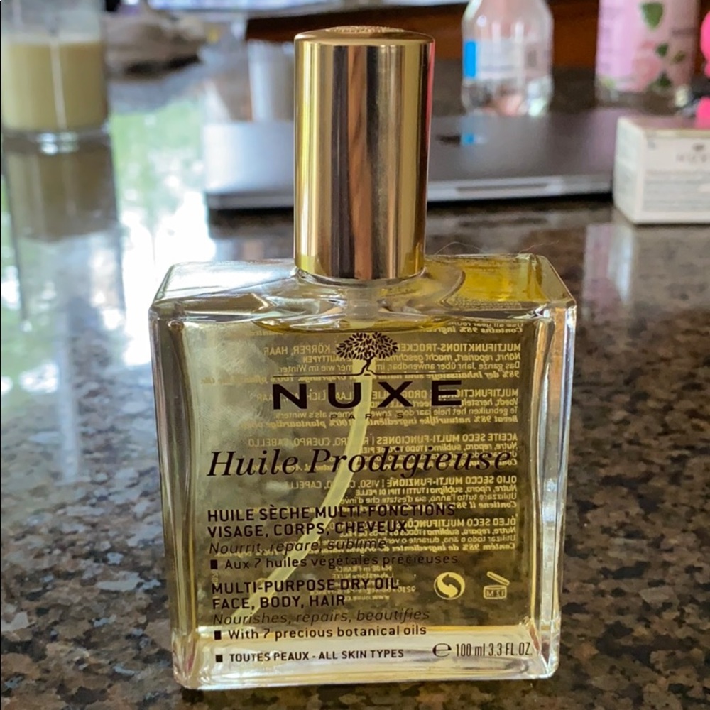 NUXE paris face, body, hair dry oil